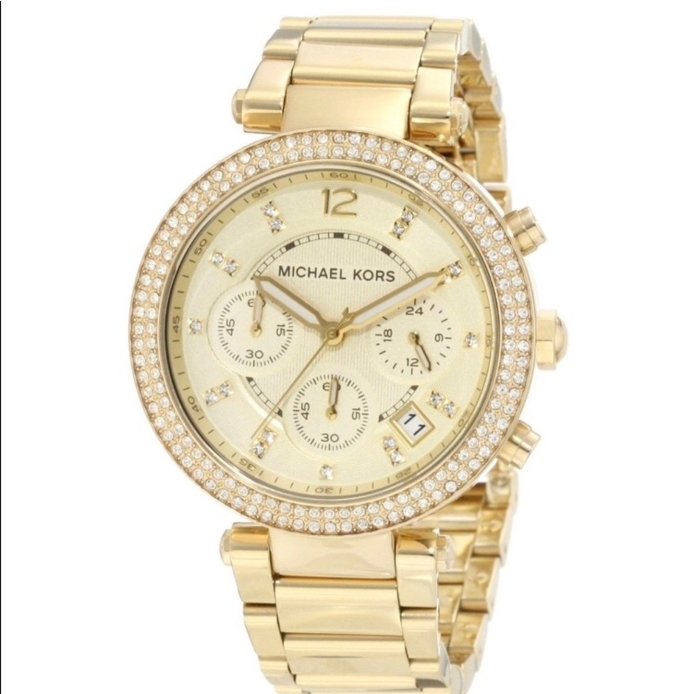 MK Parker Women’s Yellow/Gold Tone Watch